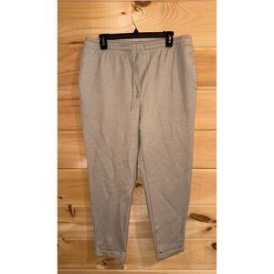 Men's Zara Beige Open Weave Cuffed Trousers